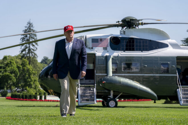 Trump Says He’ll ‘Probably’ Deliver GOP Convention Acceptance Speech From White House