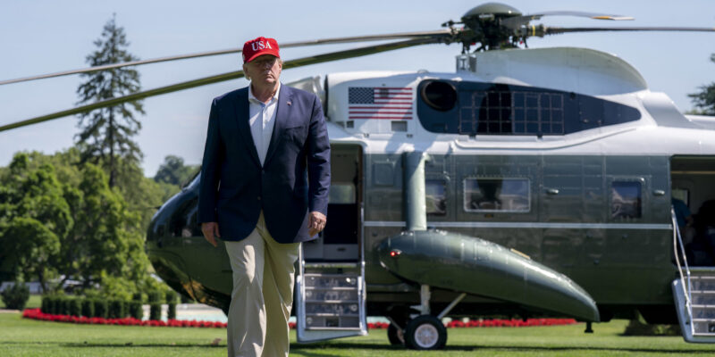 Trump Says He’ll ‘Probably’ Deliver GOP Convention Acceptance Speech From White House