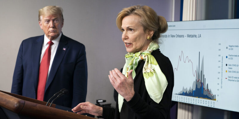 Trump Criticizes Dr. Birx Over Response to Pelosi’s Criticism