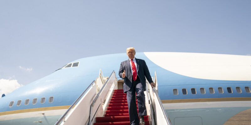 Trump To Counter DNC Programming With Visit To Four Swing States