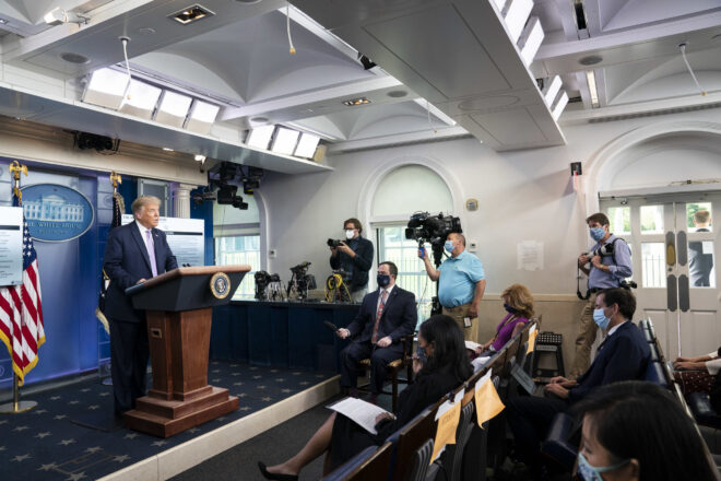 Trump Narrows GOP Nomination Speech Sites To White House And Gettysburg