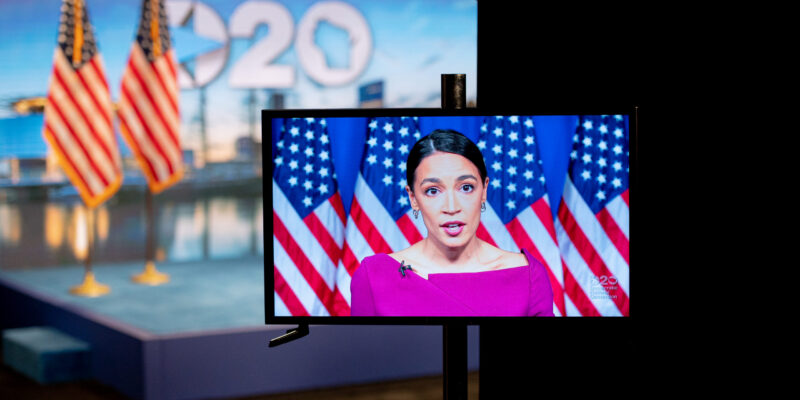 AOC Pushes Progressive Platform During 97 Second DNC Remarks, Makes No Mention of Biden