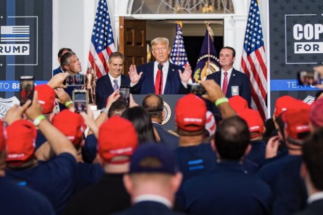NYC Police Union Endorses Trump: ‘We Need Your Strong Voice’