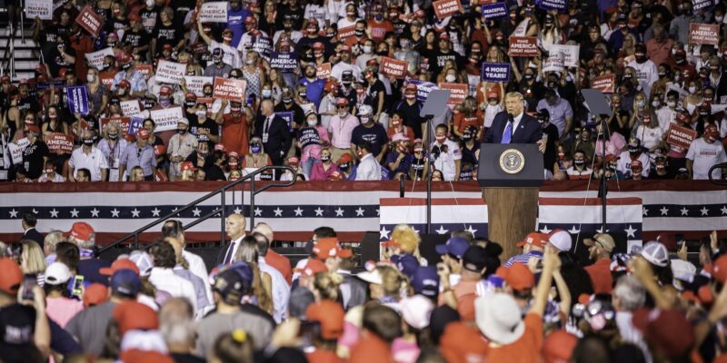 Trump At Jacksonville Mocks Biden As 'Lowest Energy Individual' For Calling Campaign 'Lid This Morning Again'