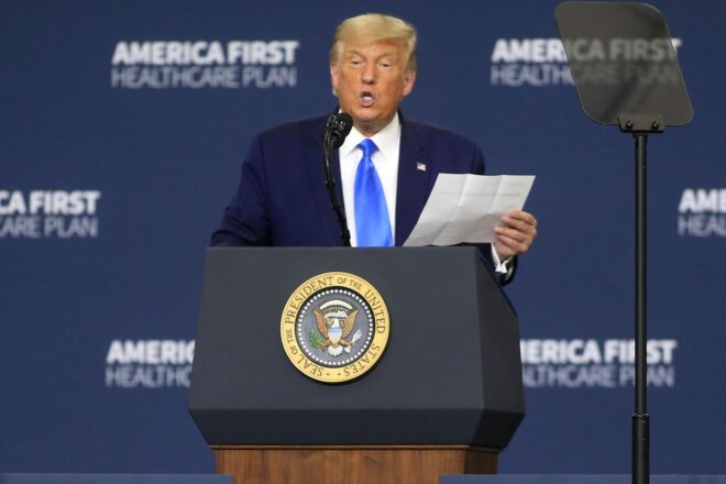 Trump Unveils America First Healthcare Plan
