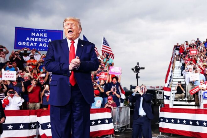Trump: Kamala Harris ‘Could Never Be The First Woman President’