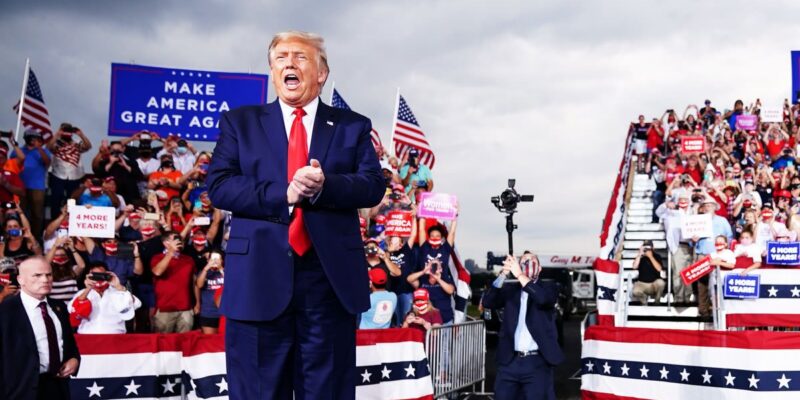 Trump: Kamala Harris ‘Could Never Be The First Woman President’