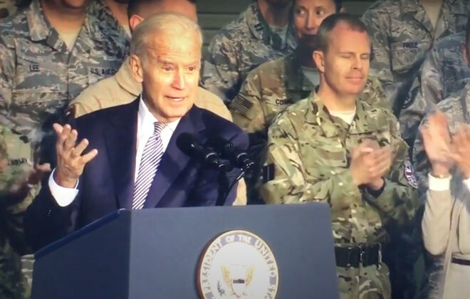 Biden Calls U.S. Troops In 2016 'Stupid Bastards' And A 'Dull Bunch'