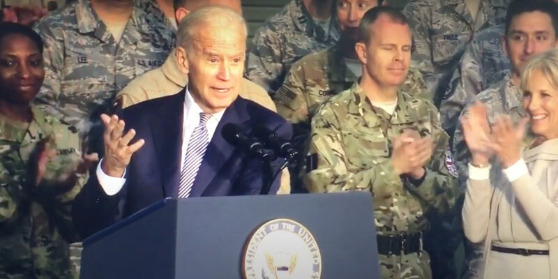 Biden Calls U.S. Troops In 2016 'Stupid Bastards' And A 'Dull Bunch'