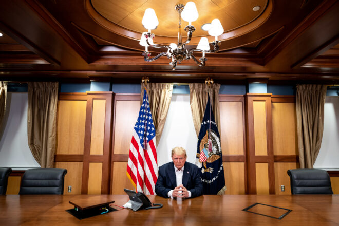 Trump In Second Video Update Says He 'Learned A Lot' About Covid Since Being Diagnosed