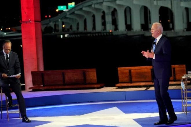 Biden: Trump Is 'Responsible' For Contracting Coronavirus