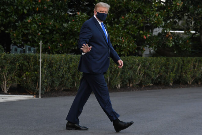 Trump Tweets First Video Remarks Since Revealing COVID-19 Diagnosis