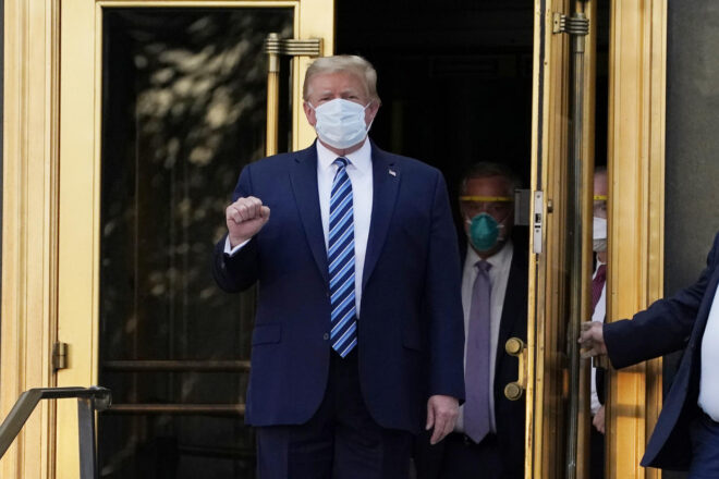 Trump On Coronavirus: 'Don't Let It Dominate You, Don't Be Afraid Of It'