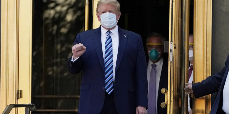 Trump On Coronavirus: 'Don't Let It Dominate You, Don't Be Afraid Of It'