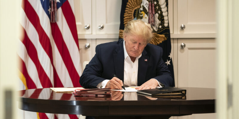Trump Delivers Video Update From Walter Reed: 'I Feel Much Better Now'